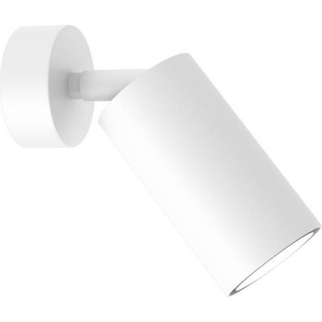 Applique Murale - Hudson - GU10 - Blanc - Pour Chambre Cuisine Salon - 1 Pièce (1/5)