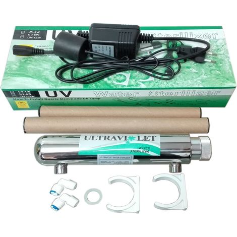 KIT depuracion ultravioleta UV 6 WATS (1/2)