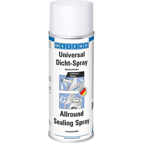 Spray d'étanchéité universel 400 ml noir Weicon (Par 12) (1/4)