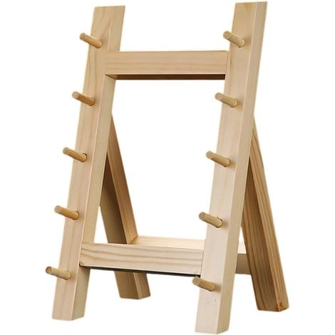 Porte-Couteaux À Sushi Sashimi À 5 Niveaux De Style Japonais, Étagère De Rangement en Bois À Plusieurs Niveaux pour Couteaux À Saumon À Baïonnette, Idéale pour Les Boutiques Restaurants De (1/5)