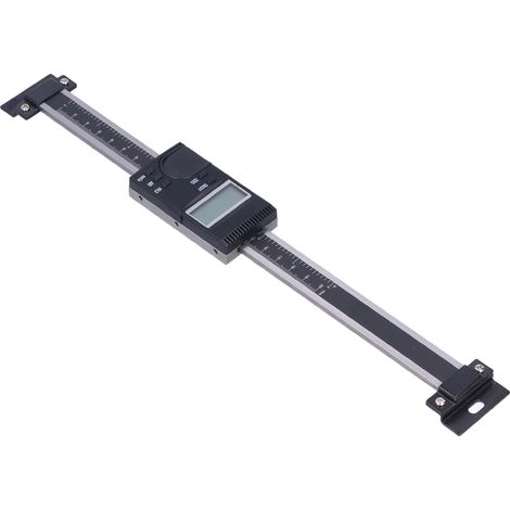 Pied à coulisse vertical numérique IP45 étanche, réglet digital LCD pour fraiseuse, 0-200 mm / 0-7,9 pouces (1/5)