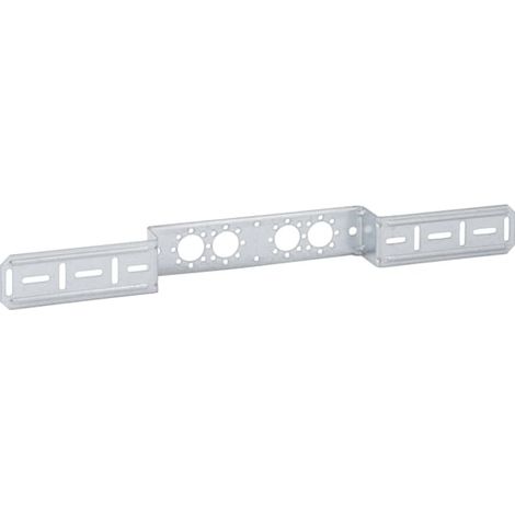 Geberit FlowFit Placa de montaje desplazada, doble, distancia de conexión 7,3 cm o 15,3 cm, 601.732.00.1
