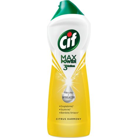 Leche limpiadora Cif con blanqueador 1001g Aroma cítrico (1/5)