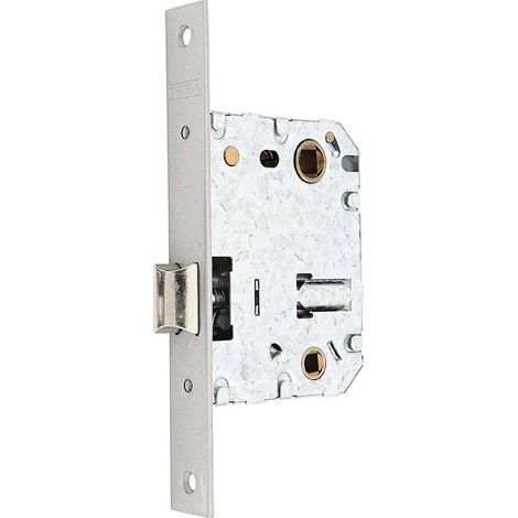 Poignée unifiée pour portes en bois inoxydable entrée 50 mm, front carré 134U (1/2)