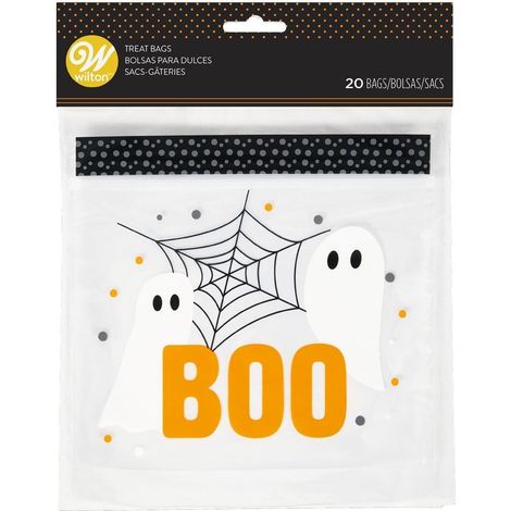 Sachet confiserie Boo refermable x20 - Wilton (1/3)
