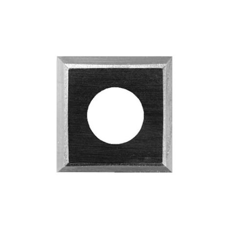 Leman – Plaquettes réversibles au carbure 14x14x2mm – Lot de 10 – 4 coupes pour bois dur – Précision de coupe optimale