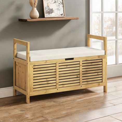 Console color Legno en bambù 100 x 40 x 60 cm (1/5)