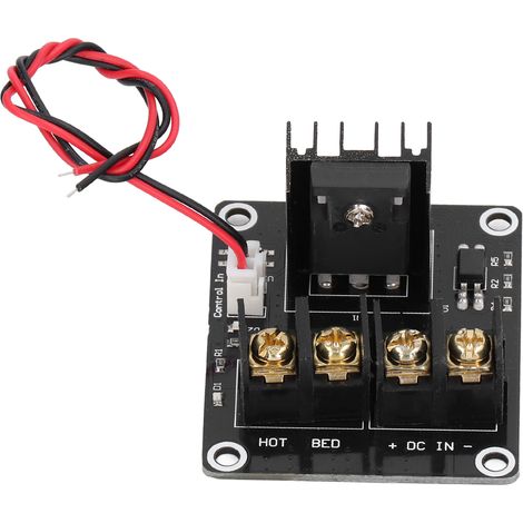 Module de plateau chauffant pour imprimante 3D, carte d'extension de plaque chauffante MOSFET haute puissance et courant élevé (1/5)