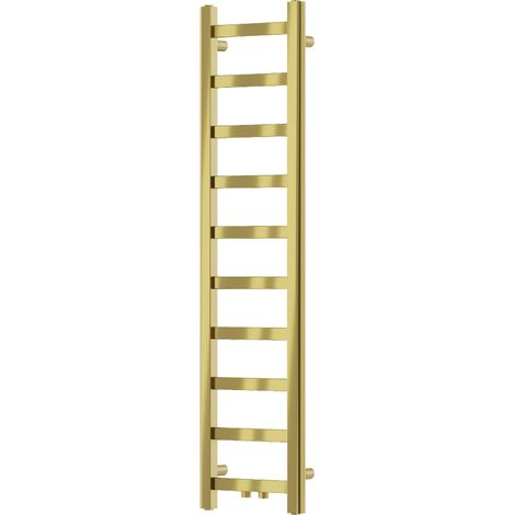 Radiateur de salle de bain Mexen Bolt 1200 x 300 mm, 189 W, doré - W126-1200-300-00-50