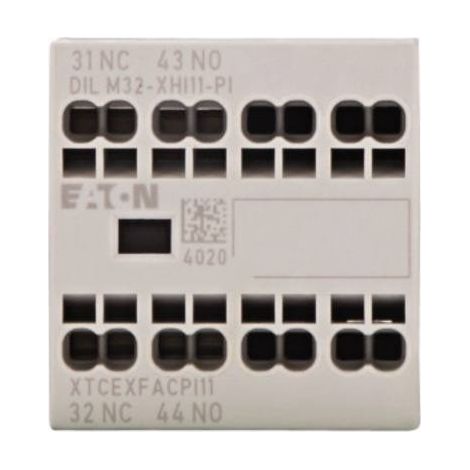 EATON Bloque de contactos auxiliares, guiado forzado, 2 polos, 199309