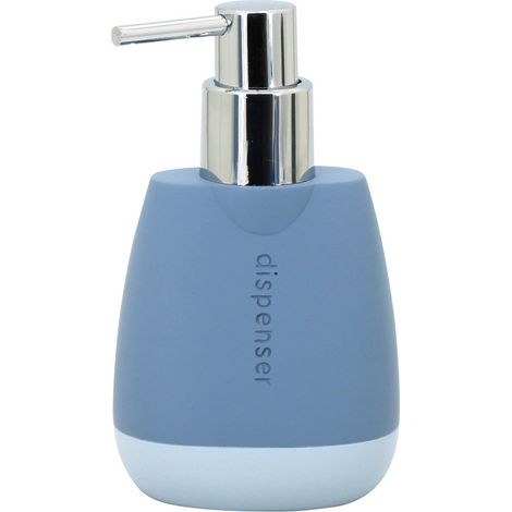 Dispenser in poliresina azzurro- serie Seta (1/3)