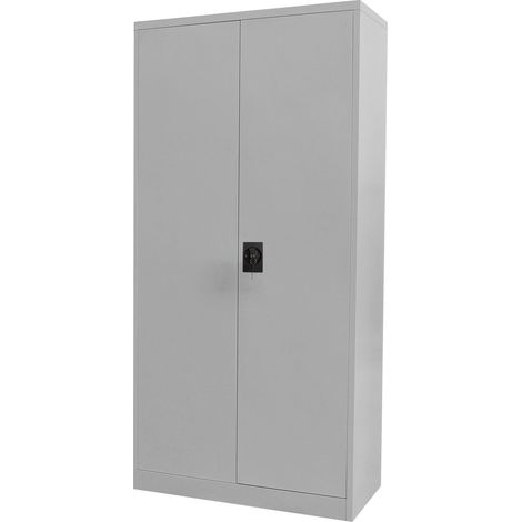 BISLEY Toolless Flügeltürenschrank Lichtgrau