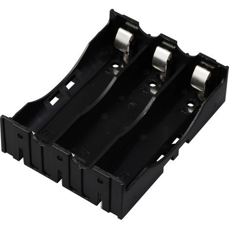 TRU COMPONENTS TC-13220712 Batteriehalter 3x 18650 Kontaktpole (L x B x H) 78 x 60 x 21 mm (1/2)