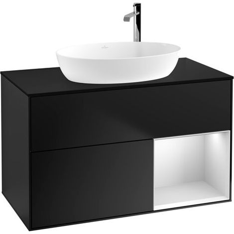Villeroy & Boch F902MTPD Meuble sous-lavabo Finion F90 (1/2)