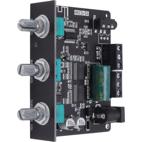 2.1-Kanal-Bluetooth-Leistungsverstärkerplatine mit App-Steuerung für Höhen und Bässe, Bluetooth 5.1-Verstärkermodul (1/4)
