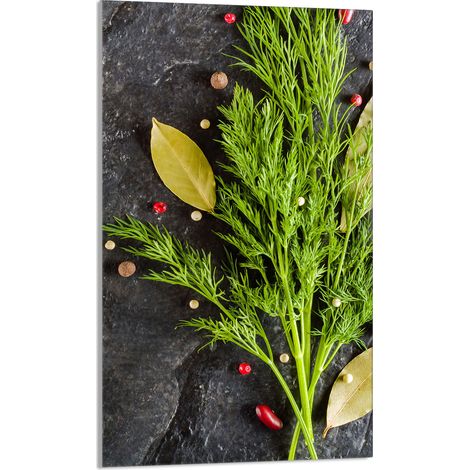 Glasschneidebrett 30x52 Fenchel (1/5)
