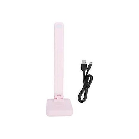 LED-Tischleuchte mit Vollspektrum-Naturlicht, Augenschutz, USB-Ladefunktion und Touch-Bedienung
