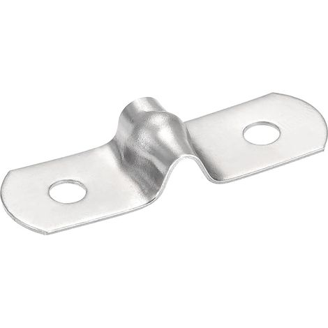 Fixation Tuyau Collier De Serrage 2 Trous Inox 201 25pcs (1/5)