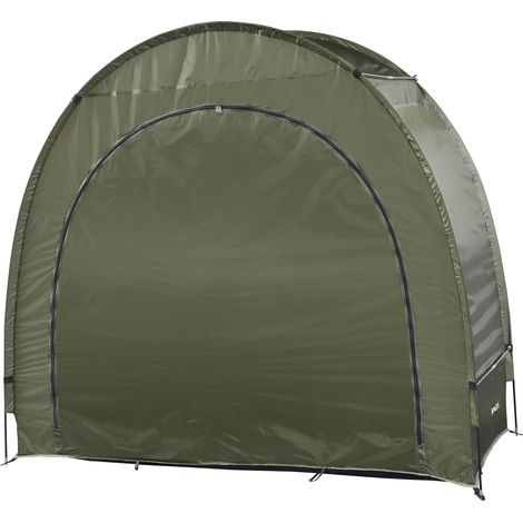Tenda per bicicletta 198 x 84 x 160 cm verde 030011120