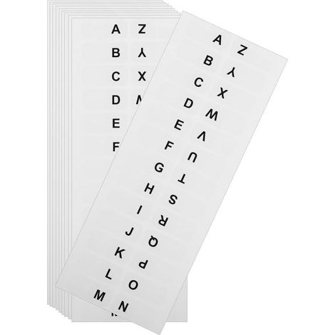 Selbstklebende Index Tabs aus Papier mit Beschreibbarer