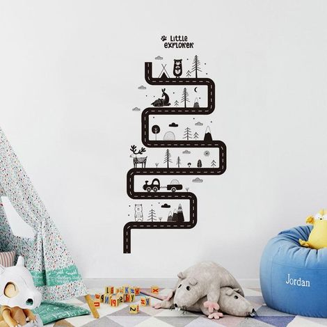 Stickers muraux animaux pour chambre ou salon (1/4)