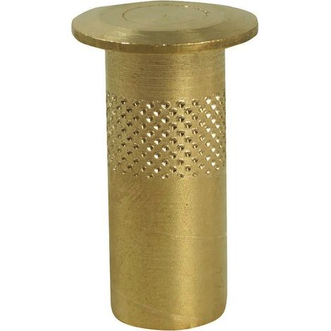 GÂCHE A RESSORT ANTI-POUSSIÈRE 8MM LAITON POLI IBFM (1/2)