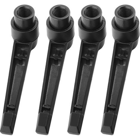 4 Poignées de Réglage Métalliques M12 Filetage Femelle pour Machines (95mm) (1/5)