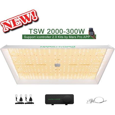 2026 Mars Hydro TSW 2000 LED Grow Light Vollspektrum Pflanzenlampe IR for Grow Zelt (1/5)