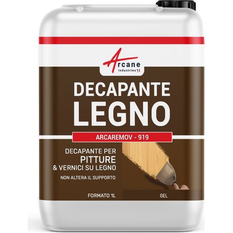 Detergente decapante, Sverniciante per vernici e smalti su legno - 1 L  - ARCANE INDUSTRIES (1/5)