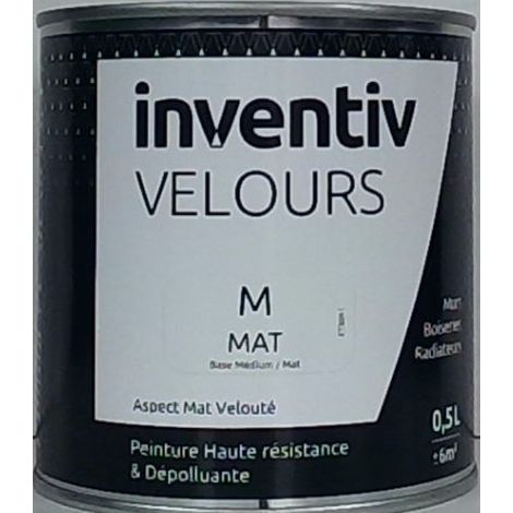 Peinture Inventiv Velours Base Medium Mat - Finition Veloutée