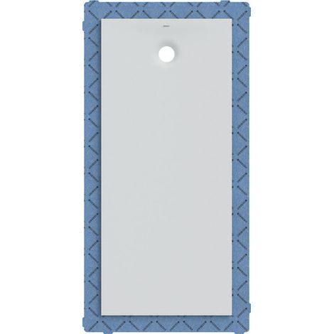 Geberit plato de ducha rectangular Olona 75x170 cm, altura 4 cm, (1/3)