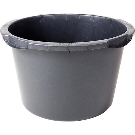 Mörtelkübel 45L schwarz rund, L-Skala