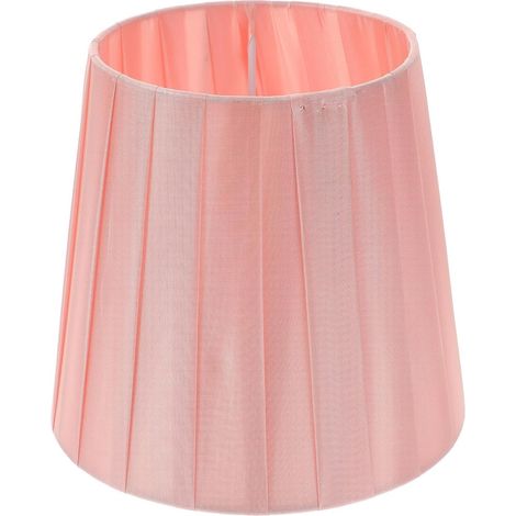 CCYKXAAbat-jour Rose Petit à Clipser en Tissu et Fer et Fonction Anti-poussière Décoration Simple pour Lampe de Table pour Salon et Lampe sur Pied (1/5)