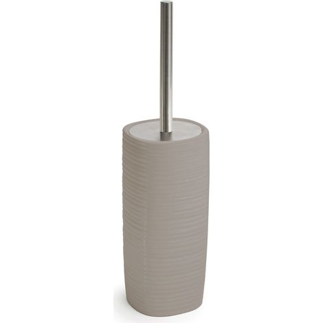 Escobilla De Inodoro Encimera Cerámica Gris Paloma Claro  Calla