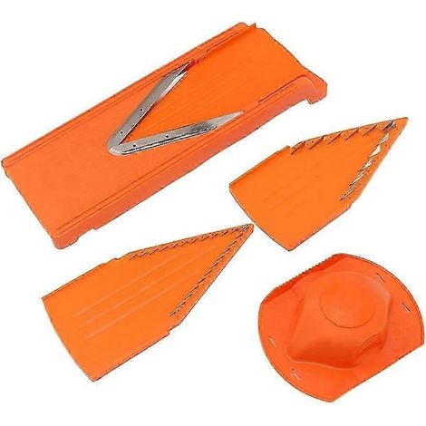 Mandoline à légumes acier inoxydable sans BPA compatible (1/4)