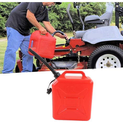 Bidon à carburant de 2,6 gallons en PEHD épaissi avec marquages transparents (1/5)