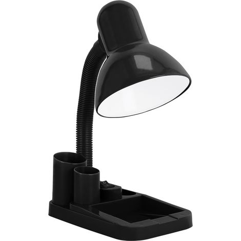 Lámpara de escritorio IDOL E27 negra (1/2)