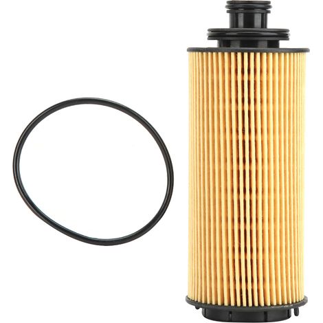 Ortviai Filtre à huile moteur pour Chevrolet Trailblazer 2012–2014 – Référence 12636838, avec joint torique, papier filtrant jaune (1/5)