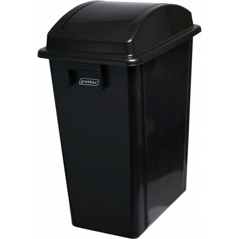 Poubelle à Couvercle Basculant 40L en Matière Recyclée - Probbax (1/4)
