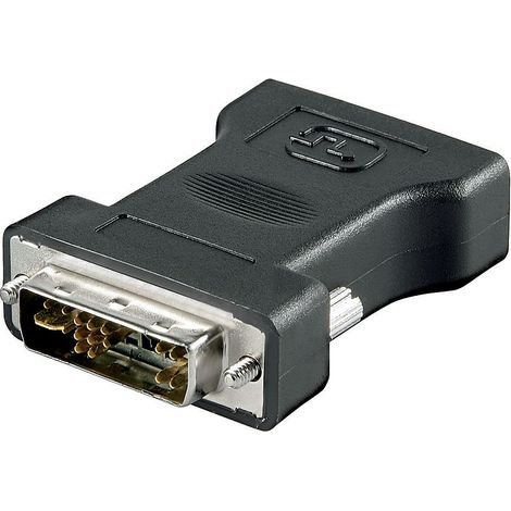 Microconnect MONJK cambiador de género para cable DVI-I VGA Negro