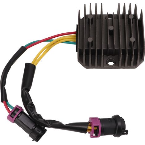 Spannungsregler-Gleichrichter für Motorräder und ATVs, 12 V, Aluminiumlegierung, Ersatz für Jianshe JS400 (1/5)