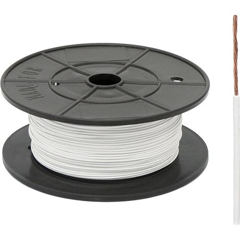 CAVO FLRY-B 1X0,5mm BIANCO 1m