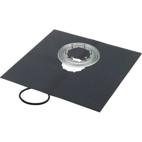 Viega bride de serrage 4948,31 acier inoxydable avec EPDM géomembrane 500x500mm