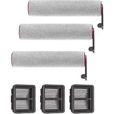 Pièces de rechange pour brosse rotative et filtre HEPA pour autolaveuse de sols double fonction Dreame H15 Pro / H12 Pro / H13 (usage humide et sec) (1/5)