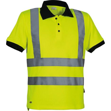Cofra PSLGM Polo Da Lavoro Spotlight Giallo M