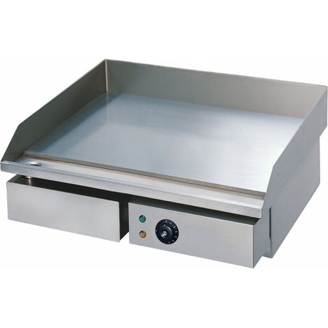 Plancha - Lisse - 55x35cm - 3,4kW - Beckers