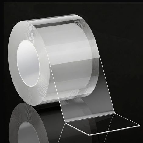 Dichtungsband für Türen und Fenster 5 cm x 10 m, winddichtes Band, transparente Aufkleber für den Winter, Band zum Schutz vor Staub und kalter Luft.