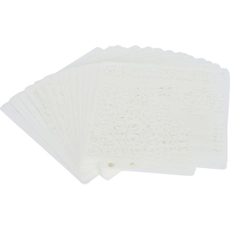 16 Gabarits de Peinture Mandala, Pochoirs Créatifs pour Art DIY et Décoration Intérieure (1/5)
