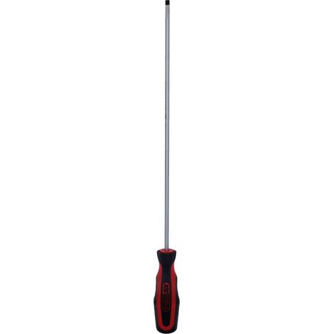 Kstools – Tournevis fente 405mm – Pointe brunie en acier chromé – Norme DIN 5265 – Pour travaux de précision exigeants (1/5)