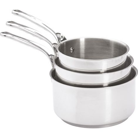 Milady Lot De 3 Casseroles  Inox 16/18/20cm - La Brigade De Buyer (1/5)